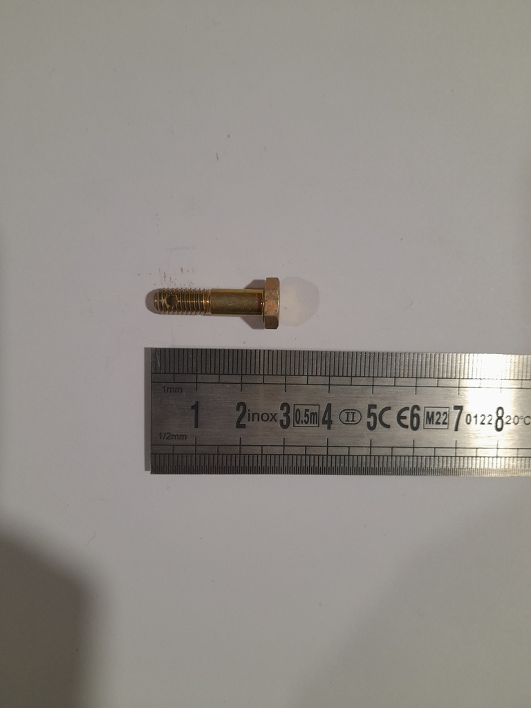 37.12.60.050 -- axe embout de gaine de trim...