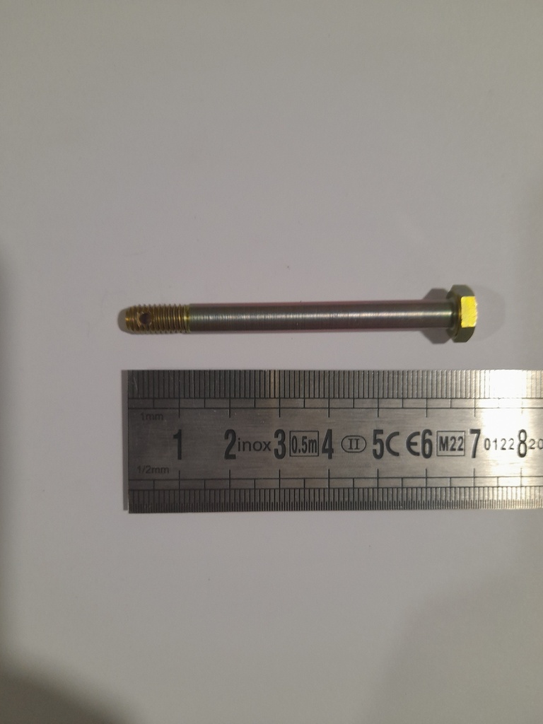 00.00.05.601 -- Vis tête H avec trou de goupille
