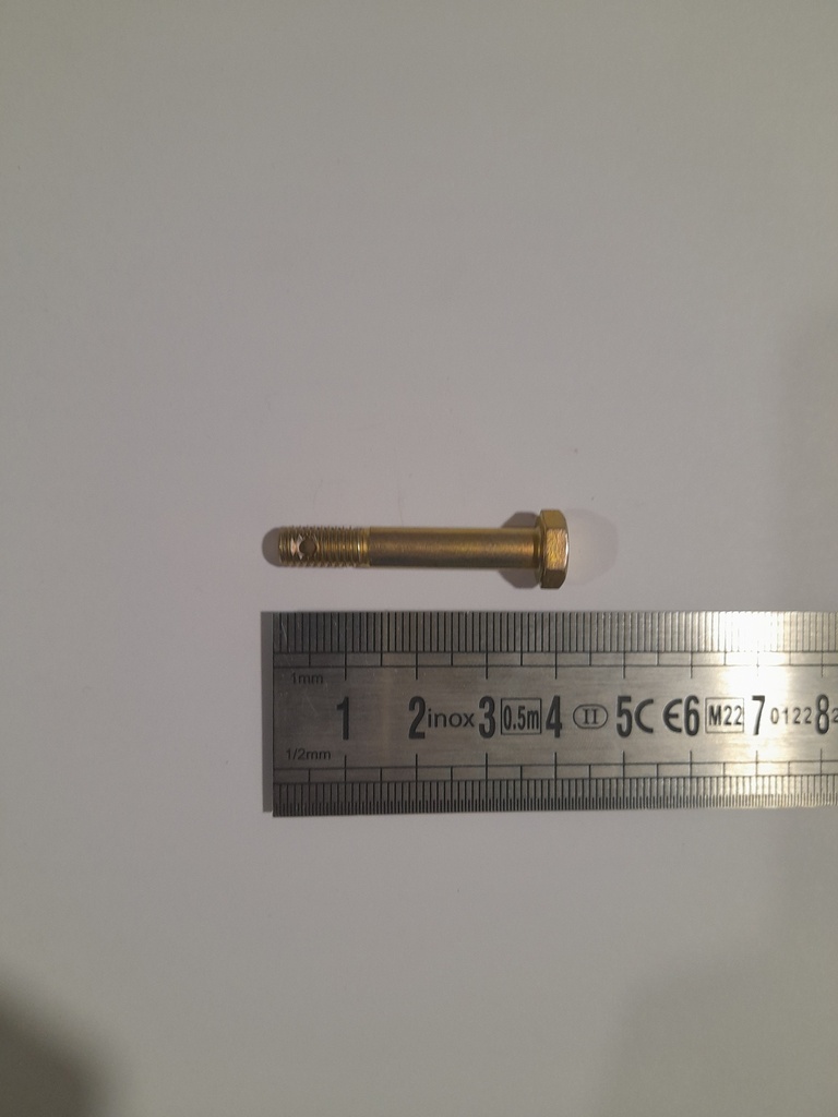 00.00.01.175 -- Vis tête H avec trou de goupille