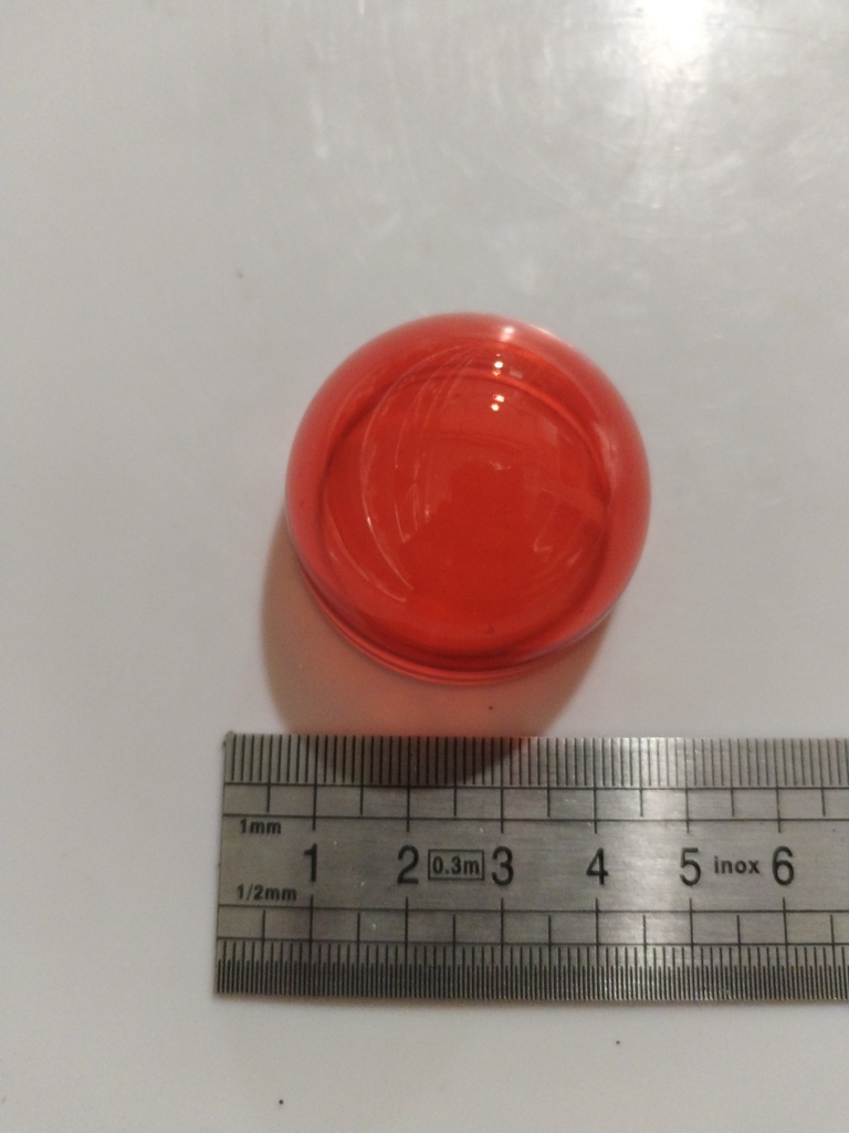 W1284-R -- Lens nav light red = 68-4230020-50