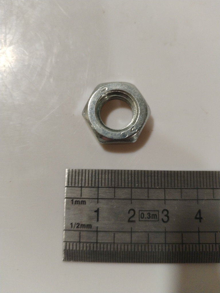 95.21.20.010 ecrou bas M12 zingue