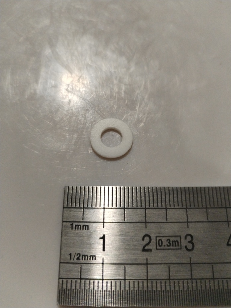 95.66.03.000 -- Rondelle téflon 6x12x1