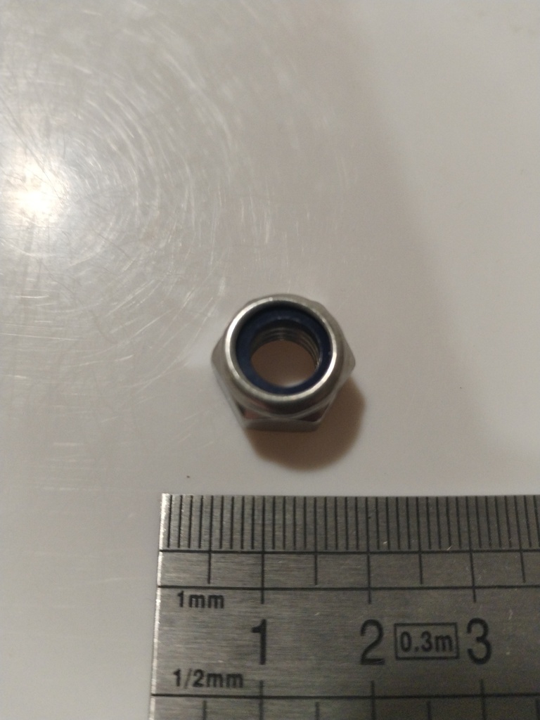 DIN985-M8-A2 -- NLG bracket RH