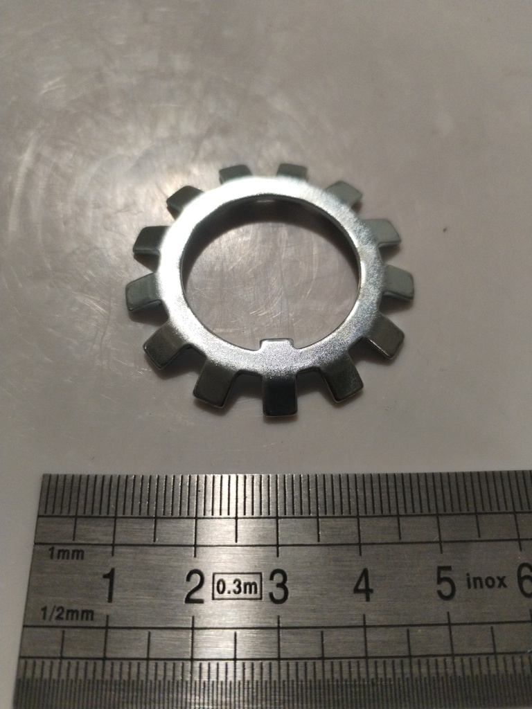 42.18.05.030 -- Rondelle frein de pivot de train avant