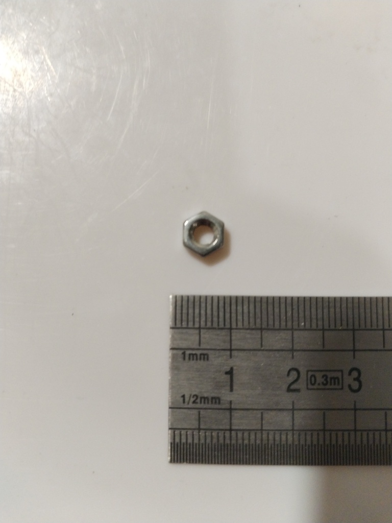 95.21.07.000 -- Ecrou Inox D=4