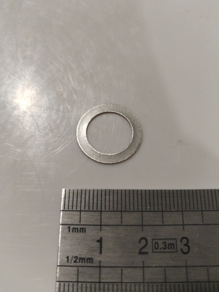 76.12.19.000 Rondelle inox 13*18,5*0,5